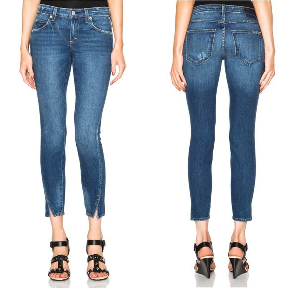 AMO Twist Jeans in Mariner Size 26 NWT